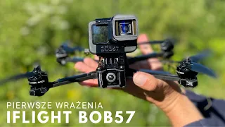 TYM DRONEM MOŻESZ POLECIEĆ NA MATTERHORN -  iFlight BOB57 - 10 minut lotu  - PIERWSZE WRAŻENIA