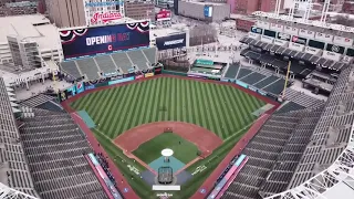 Opening Day at Progressive Field!  Check out these drone shots of our beautiful ballpark