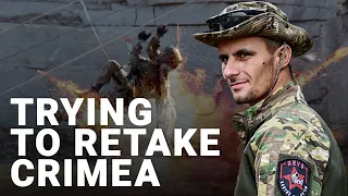 Ukrainian troops learn skills that will help 'retake Crimea