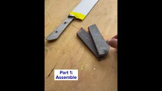 DIY - Hướng dẫn cách làm cán dao với keo dán đa năng Gorilla Epoxy