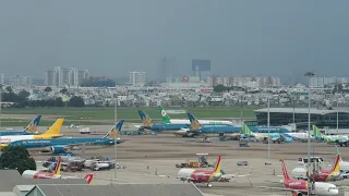 Saigon Airport Ho Chi Minh Plane Spotting JAL 787 A350 Live Stream NEW VIEW LATER