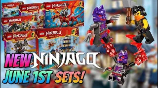 New Ninjago June Sets OFFICIALLY REVEALED!