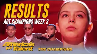 RESULTS: @AGT Champions Week 3 WOWS! Did Your Fave Make It?