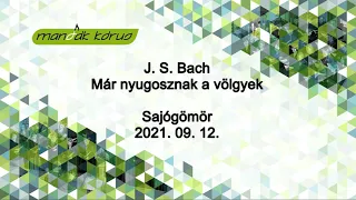 Johann Sebastian Bach: Már nyugosznak a völgyek