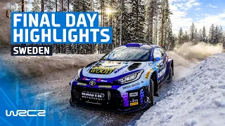 WRC2 Final Day Highlights | WRC Rally Sweden 2024