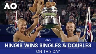 On This Day: Martina Hingis Wins Singles & Doubles Titles