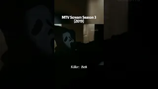 Evolution of Ghostface Killer from MTV Scream Series #shorts #evolution #ghostface #scream