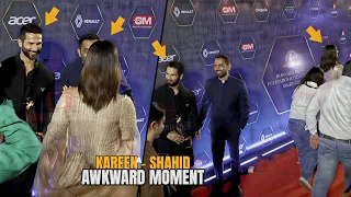 Kareena Kapoor Khan and Shahid Kapoor's Awkward Encounter at an Awards Show 2024