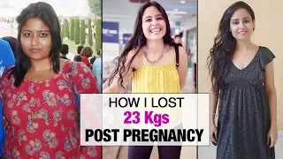 My Post Partum Weight Loss of 23 Kgs | Fat To Fit | Fit Tak