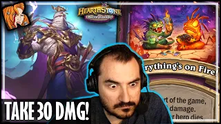 STARTING WITH 10 LIFE IS ROUGH! - Hearthstone Battlegrounds