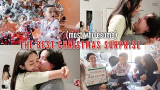 the *most wholesome* christmas! surprising my girlfriend... then she surprised ME! | VLOGMAS DAY 14