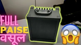 Jaivini Cube SP-40 Bluetooth Speaker with Karoke| Unboxing & Review |