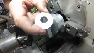 Machining ultra thin shaft spacers and precision washers
