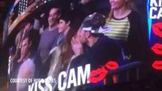 Girl Kisses Another Guy after Boyfriend Ignores the Kiss Cam