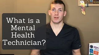 What is a Mental Health Technician? | Andrew Cipriano