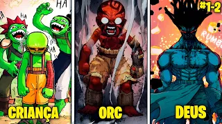 [1 2] O ORC que TODOS Zombaram, Acidentalmente Bebeu SANGUE de Demônio e Ganhou Poderes Desviantes !