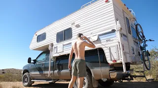 PS5 Gaming Setup, Infinite Hot Water Shower, 400 Watts Of Solar & MUCH MORE In My Tiny Truck Camper