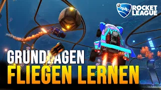 FLIEGEN LERNEN Tipps in Rocket League | Tutorial Grundlagen des Fliegens für Anfänger [deutsch]