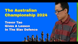 Australian Chess Championship 2024 | The Best Game Of The Round 10 | Nguyen vs Tao