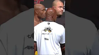 Anderson Silva And Chael Sonne Face Off 🔥