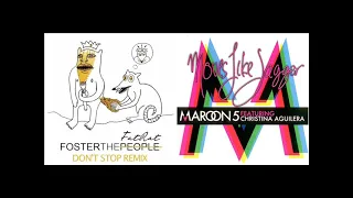 Foster The People & TheFatRat X Maroon 5 & Christina Aguilera - Dont Stop X Moves Like Jagger (Mash)