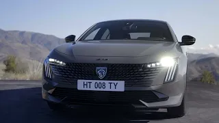 New 2023 Peugeot 508 GT - footage