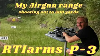 RTI arms P-3 performance first shots at my airgun range.