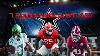 Dallas Cowboys 7 Round Mock Draft (4.0)