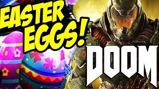 DOOM 4 ALL THE BEST EASTER EGGS LOCATIONS - Doom 2016 All Secrets & Easter eggs