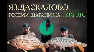 Големи Шарани на Зиг Риг, Язовир Даскалово / Fishing For Big Carps With Zig Rig , Daskalovo Lake