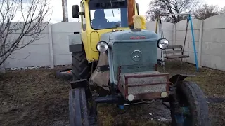 Раритетный трактор ЮМЗ