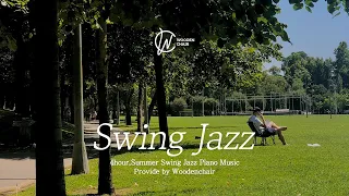 Swing jazz piano for summer