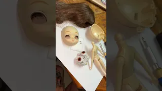 How To Change Pullip Doll Eyes 👀 #shorts #dolls #pullip