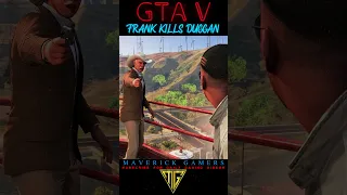 GTA V HINDI GAMEPLAY - FRANKLIN KILLS DUGGAN BOSS #shorts