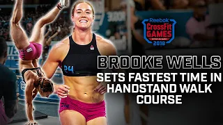 Handstand Walk — Women’s Final Heat — 2018 CrossFit Games