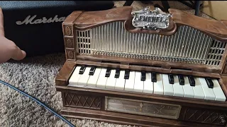 Putting a Piezo Pickup In An Old Emenee Pipe Organ | Doesn't Sound As Good As Expected :(