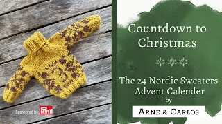 Christmas Countdown by ARNE & CARLOS and our 2021 Mini Nordic Sweaters Advent Calendar - 3.12