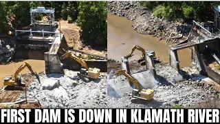 Historic Dam Removal Project Begins: First Dam Comes Down on Klamath River