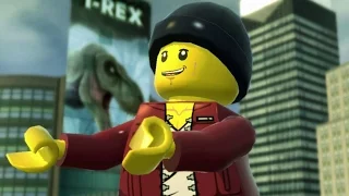 LEGO City Undercover Walkthrough Part 10 - T-Rex Escape