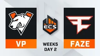 Virtus.pro vs FaZe - Map 2 - Mirage (ECS Season 8 - Week 5 - DAY2)