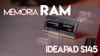 Memória RAM no IDEAPAD S145? HyperX Impact 8GB