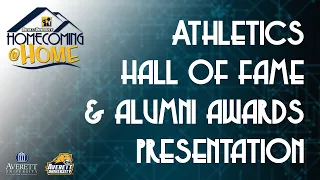 2020 Athletics Hall of Fame & Alumni Award Ceremony