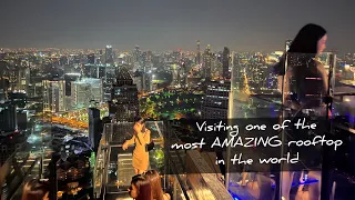 Banyan Tree Hotel Bangkok /most AMAZING Rooftop in the World