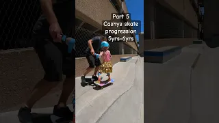 How We Got Our Daughter Into Skating - Part 5: 5yrs-6yrs old #skateboarding