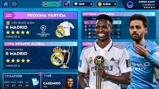 DLS 24 | Modo Carreira Londres FC #110 ( Oitavas de Final da Champions )