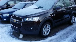 Chevrolet Captiva 2015 - обзор интерьера