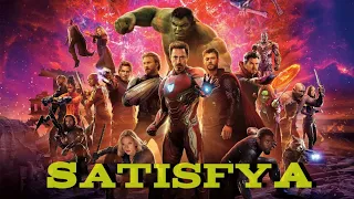 Avengers Infinity War | Satisfya Version | Imran Khan | I'M A RIDER #satisfya #avengersinfinitywar