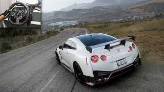 Nissan GTR R35 NISMO | Forza Horizon 5 | Logitech g29 gameplay #forzahorizon5 #steeringwheel