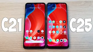 REALME C21 VS REALME C25 - ЧТО ВЫБРАТЬ? ПОЛНОЕ СРАВНЕНИЕ!