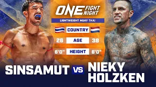 Muay Thai Meets Kickboxing 😳🔥 Sinsamut vs. Holzken Full Fight